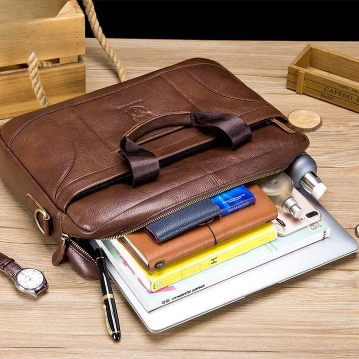 Maleta de Couro Executiva Montrel - Vestia