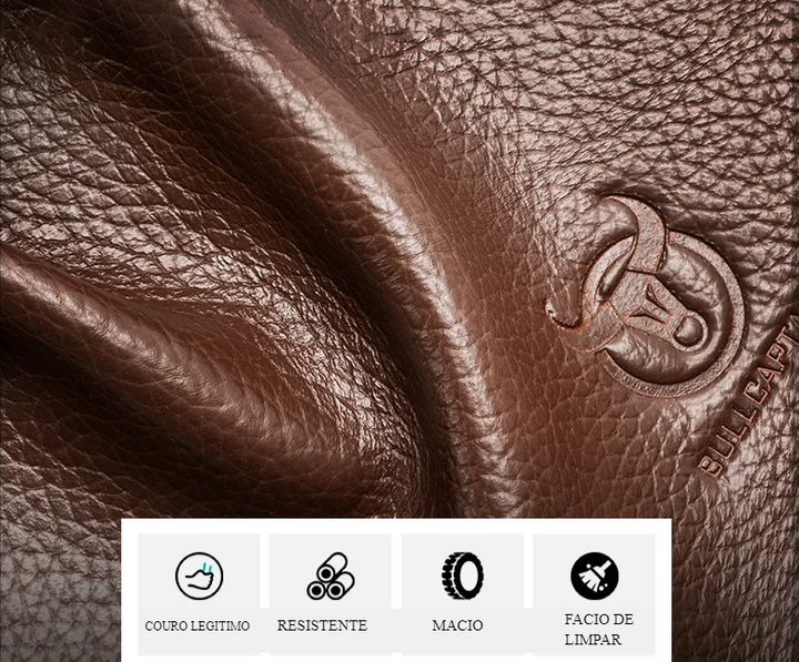 Maleta de Couro Executiva Montrel - Vestia