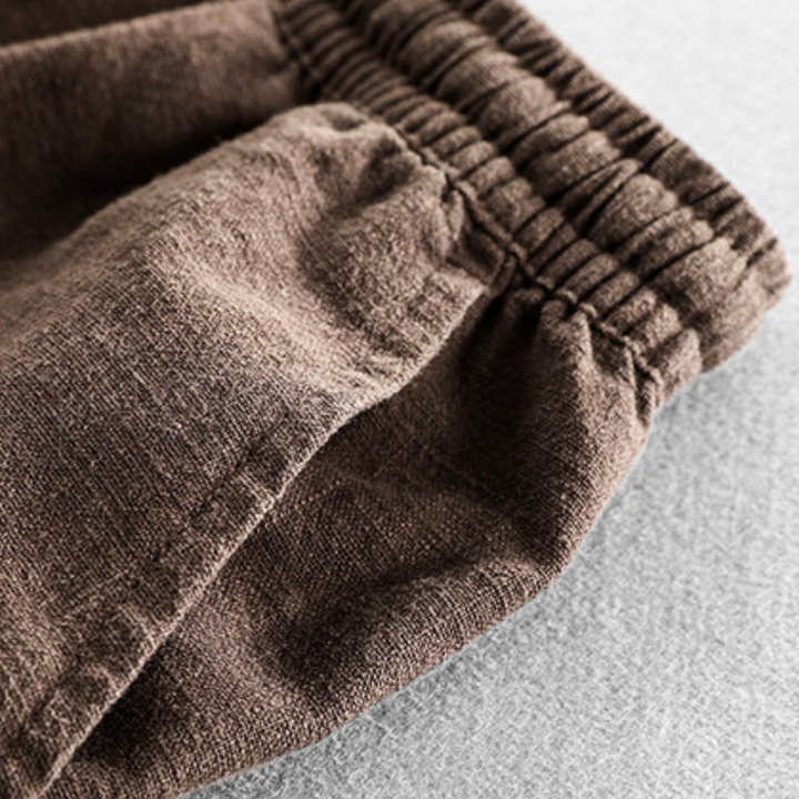 Short Masculino de Linho Levron - Vestia