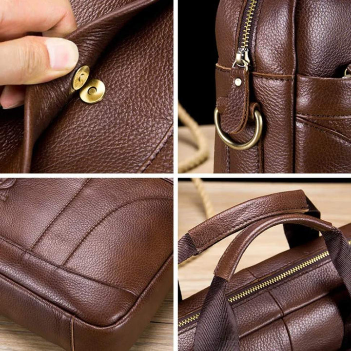 Maleta de Couro Executiva Montrel - Vestia