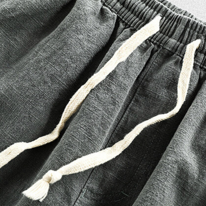 Short Masculino de Linho Levron - Vestia