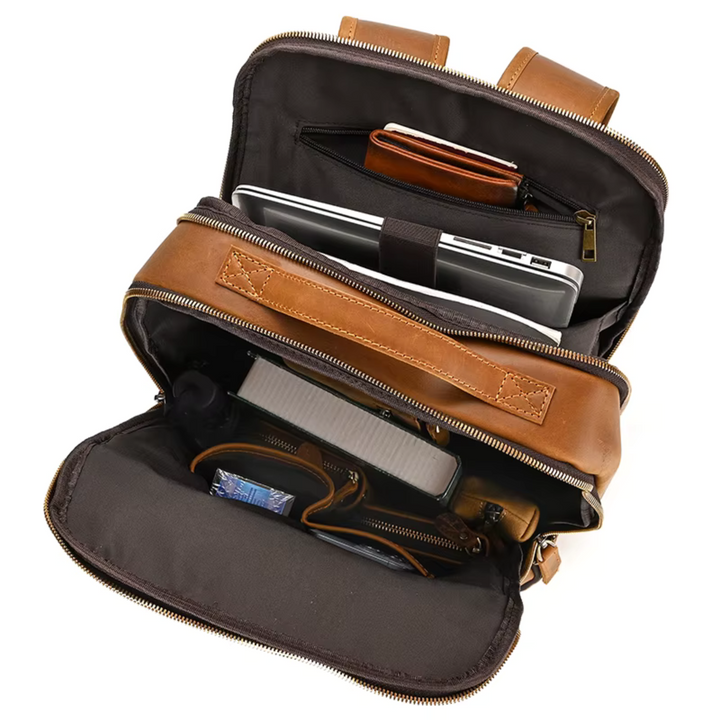 Mochila de Couro para Notebook 15" Valdren - Vestia