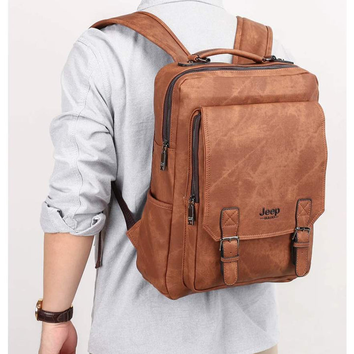 Mochila de Couro Jeep Arvien - Vestia