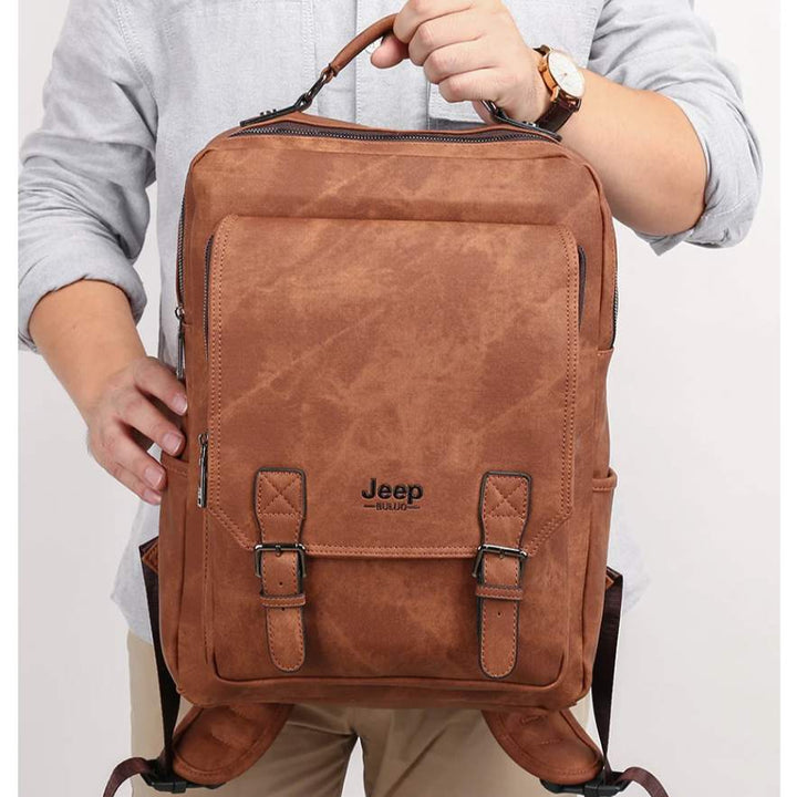 Mochila de Couro Jeep Arvien - Vestia