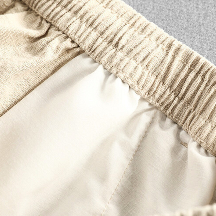 Short Masculino de Linho Levron - Vestia