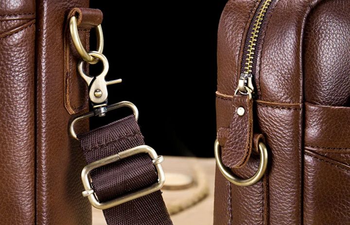 Maleta de Couro Executiva Montrel - Vestia