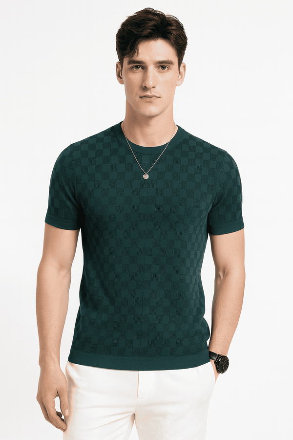Camiseta Malha Tricot Vestia