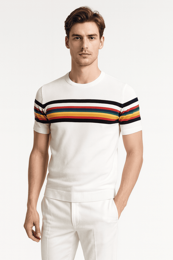 Camiseta de malha Vestia Tricot