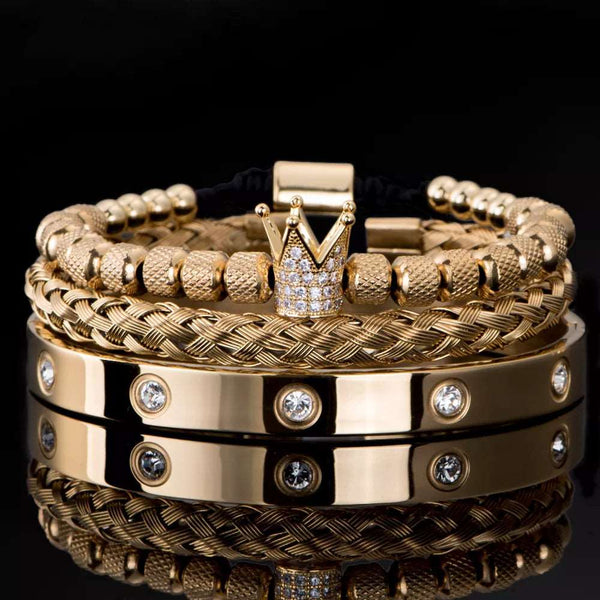 Bracelete Coroa Romana AristocratBands - VESTIA