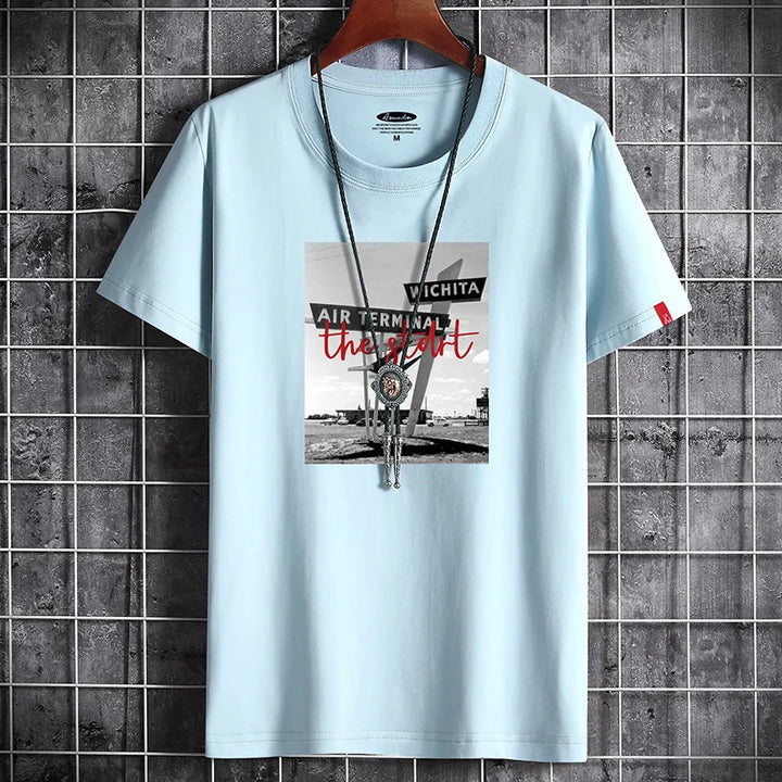 Camiseta Estampa Frontal algodão - VESTIA