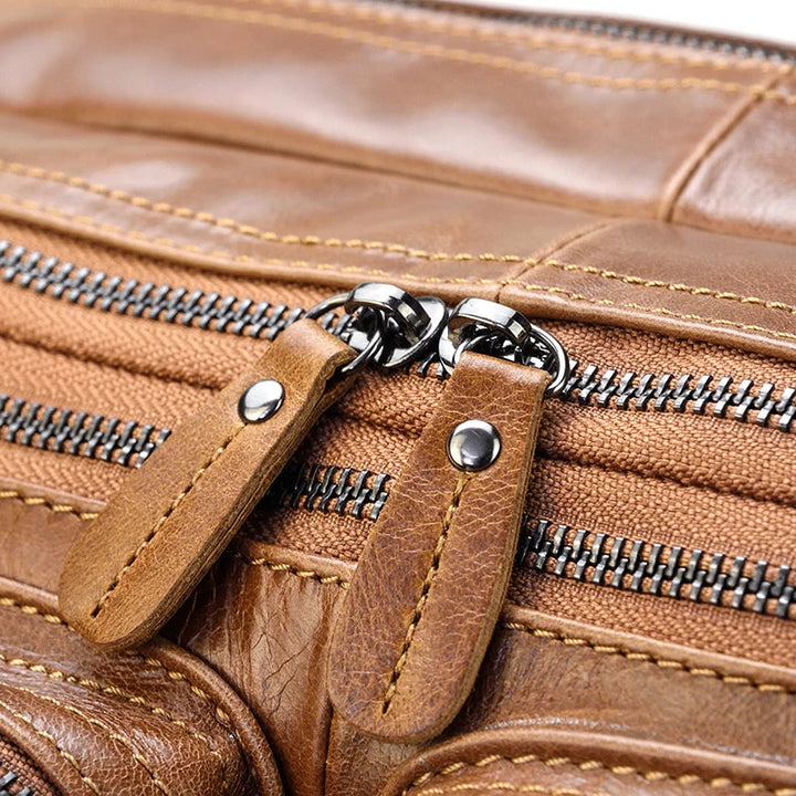 Maleta Executiva em Couro Legítimo Belvorn - Vestia