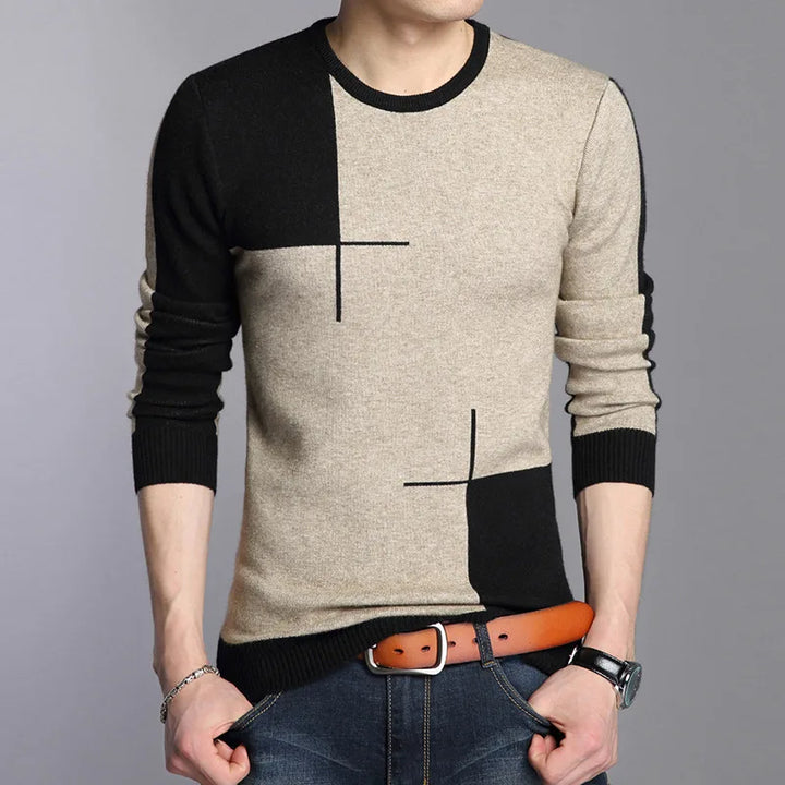 Suéter masculino gola redonda VS® 33584 - VESTIA