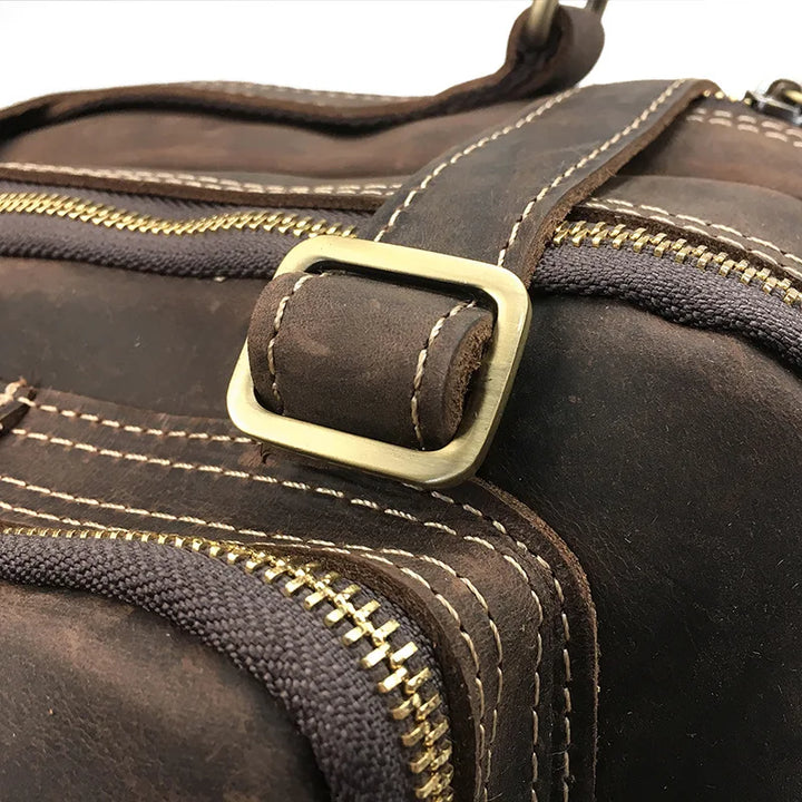 Maleta Executiva em Couro Legítimo Belvorn - Vestia