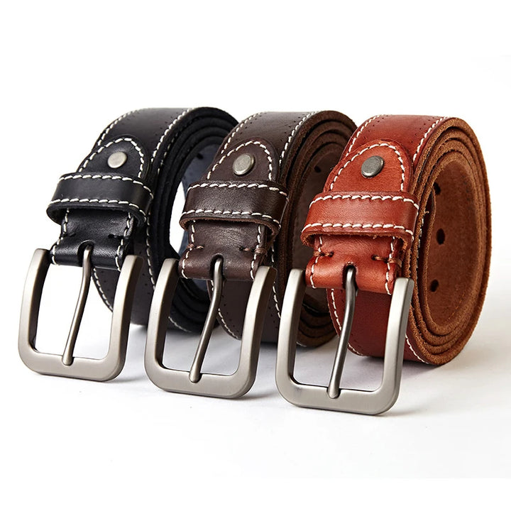 Cinto masculino couro legítimo Cortel - Vestia