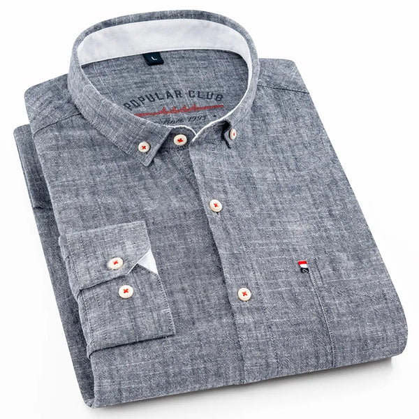 Camisa masculina algodão casual VS® 48155