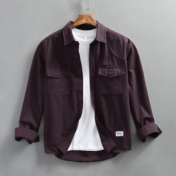 Camisa Cargo casual retrô Norlan - Vestia