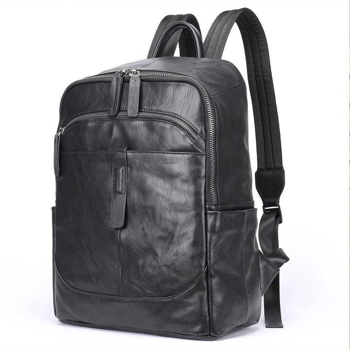 Mochila de Couro Genuíno para Notebook 14" Elmar - Vestia