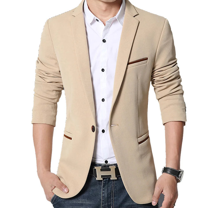 Blazer Masculino Casual Slim Corvel - Vestia