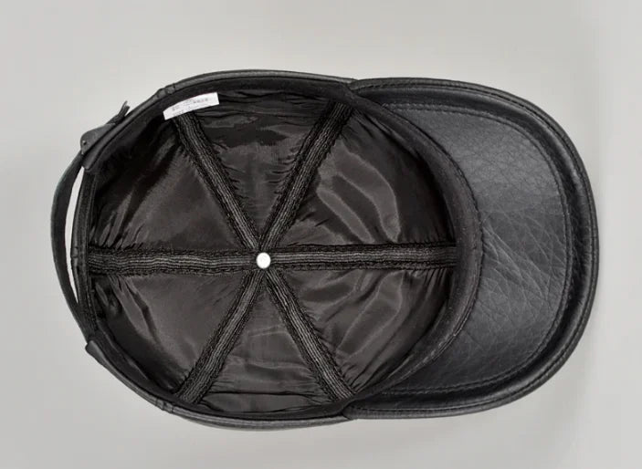 BONÉ CASUAL EM COURO DORVANI - Vestia