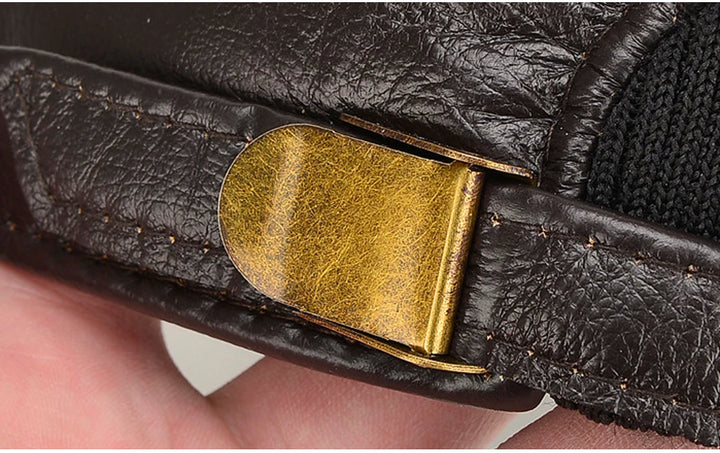 Boné em couro legítimo VALTORO - Vestia