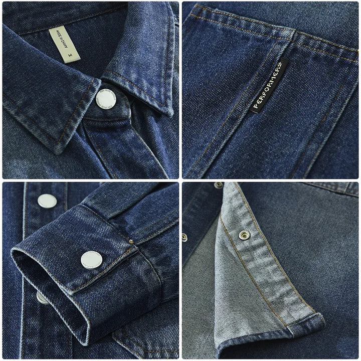 Camisa Casual Jeans BELTRIAN - Vestia