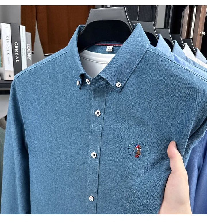 Camisa Masculina Vestia Bordada - Vestia