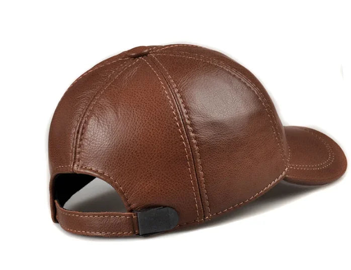 BONÉ CASUAL EM COURO DORVANI - Vestia