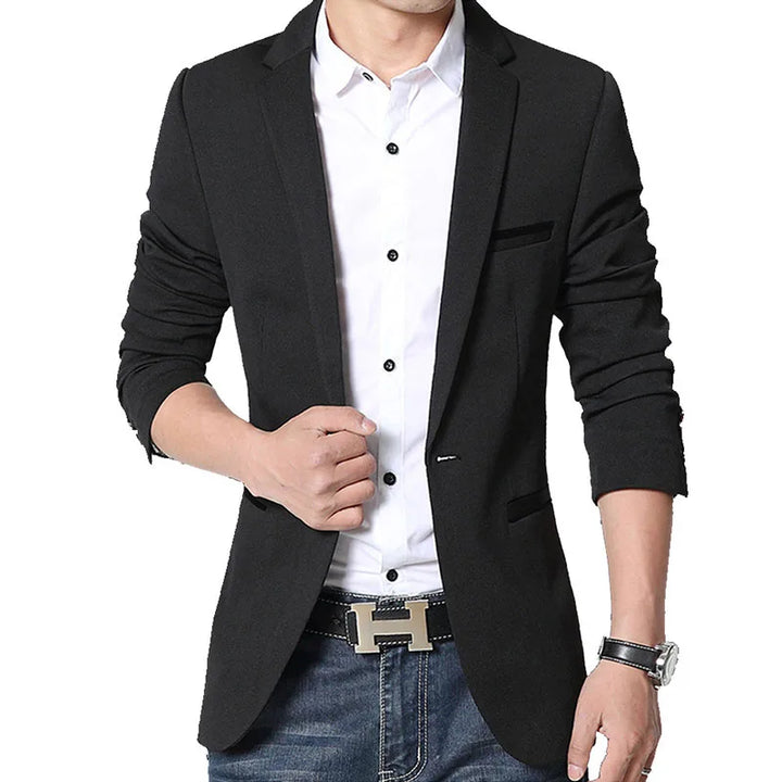 Blazer Masculino Casual Slim Corvel - Vestia