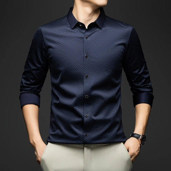 CAMIISA SOCIAL MANGA LONGA SLIM VS1452 - Vestia