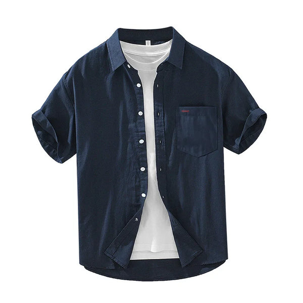 Camisa Masculina Casual Velmore - Vestia