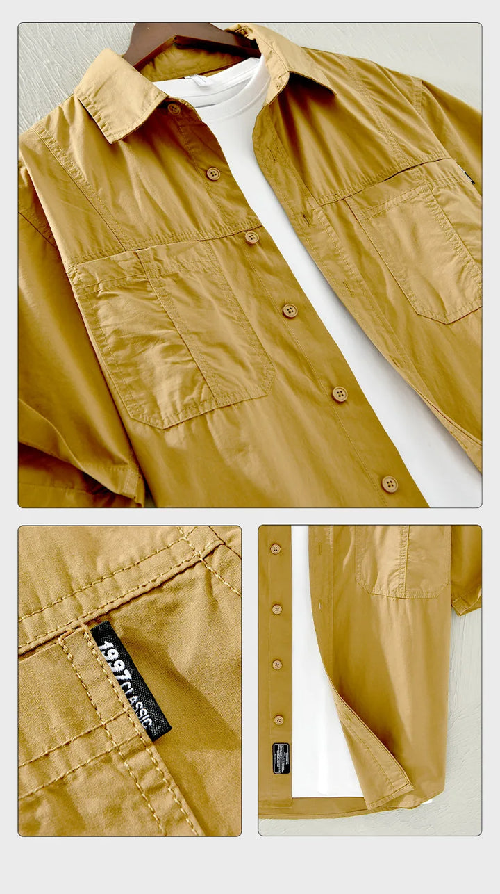 Camisa casual manga curta Lorstan - Vestia