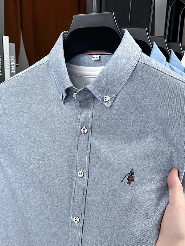 Camisa Masculina Vestia Bordada - Vestia