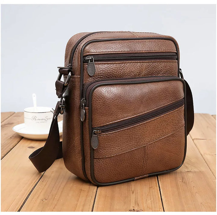 Bolsa transversal em couro Mariont - Vestia