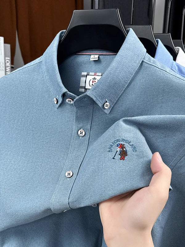 Camisa Masculina Vestia Bordada - Vestia