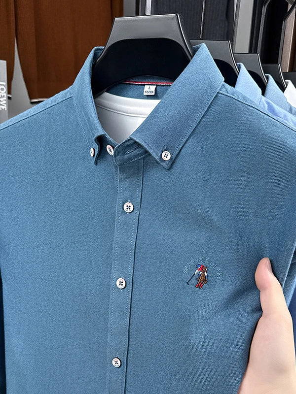 Camisa Masculina Vestia Bordada - Vestia