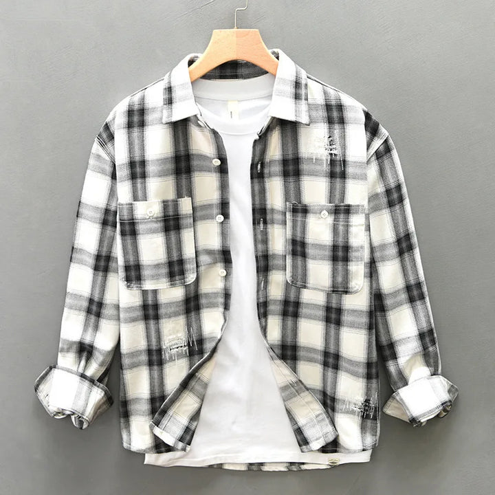 Camisa Xadrez manga longa Altaven - Vestia