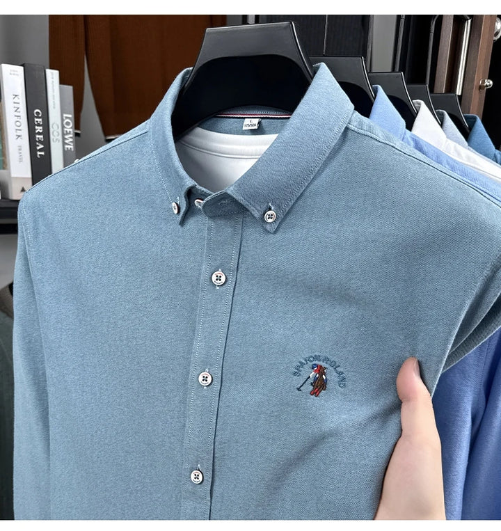 Camisa Masculina Vestia Bordada - Vestia