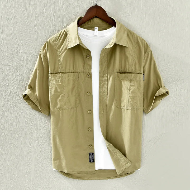 Camisa casual manga curta Lorstan - Vestia