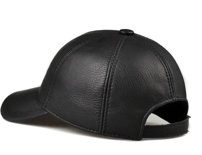 BONÉ CASUAL EM COURO DORVANI - Vestia