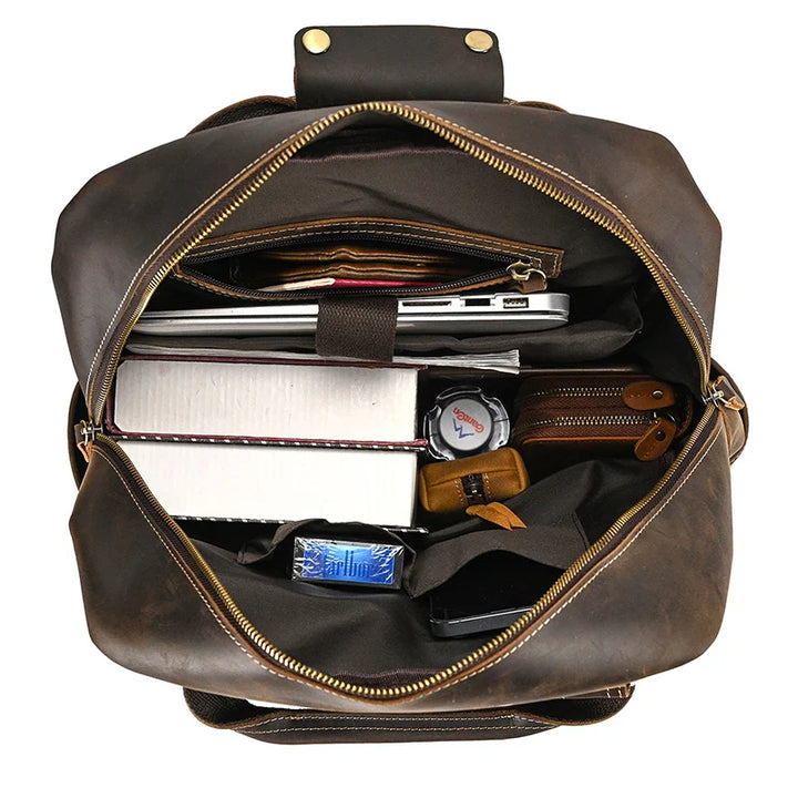 Mochila para Notebook 15,6" em Couro Legítimo Belric - Vestia