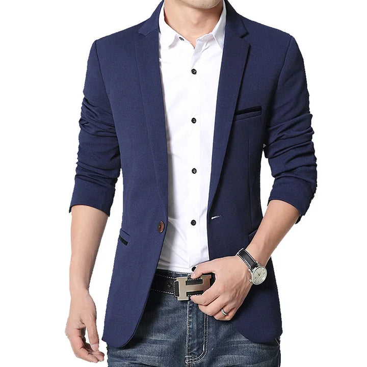 Blazer Masculino Casual Slim Corvel - Vestia