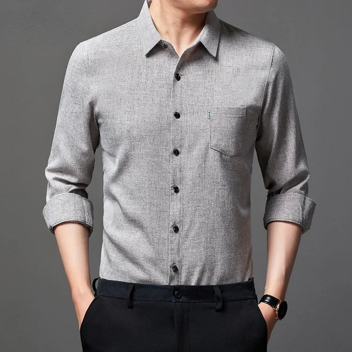 CAMISA SOCIAL DE LINHO SLIM VS8796 - Vestia