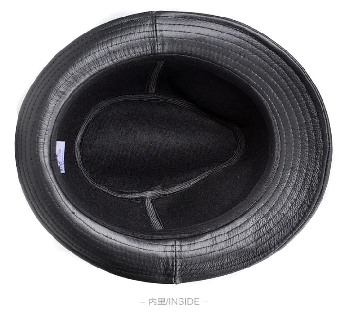 Chapeu em couro legítimo Stilus - Vestia