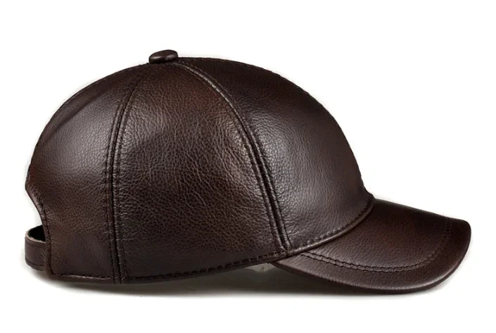 BONÉ CASUAL EM COURO DORVANI - Vestia