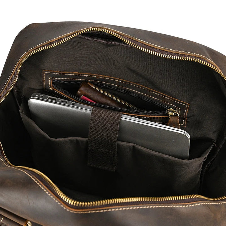 Mochila para Notebook 15,6" em Couro Legítimo Belric - Vestia