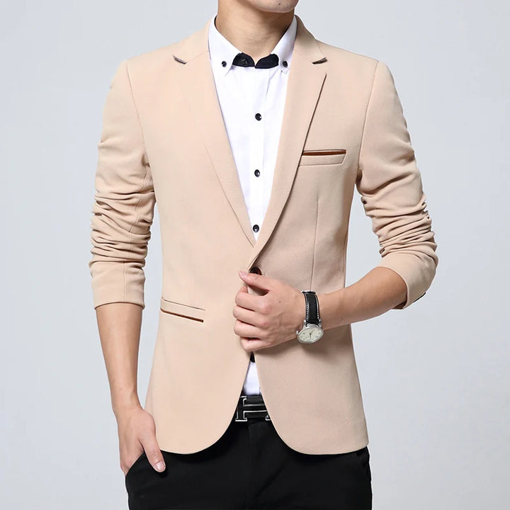 Blazer Masculino Casual Slim Corvel - Vestia