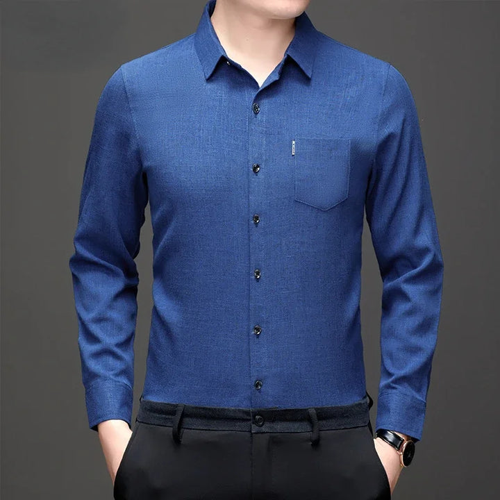 CAMISA SOCIAL DE LINHO SLIM VS8796 - Vestia