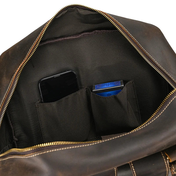 Mochila para Notebook 15,6" em Couro Legítimo Belric - Vestia