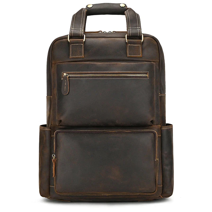 Mochila para Notebook 15,6" em Couro Legítimo Belric - Vestia