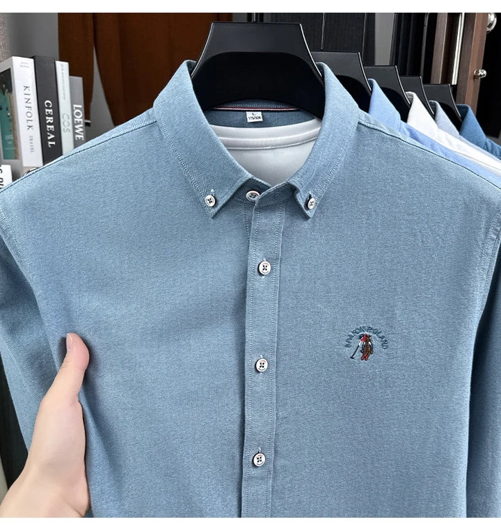 Camisa Masculina Vestia Bordada - Vestia